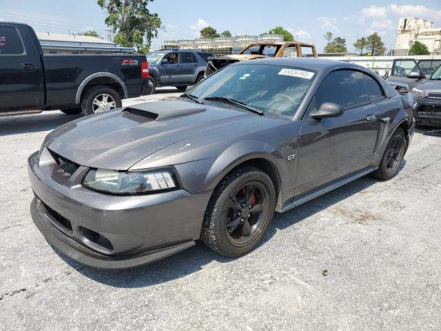 1FAFP42X43F303278 - 2003 FORD MUSTANG GT GRAY photo 1