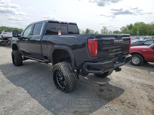 1GT49REY3NF114413 - 2022 GMC SIERRA K2500 DENALI BLACK photo 2