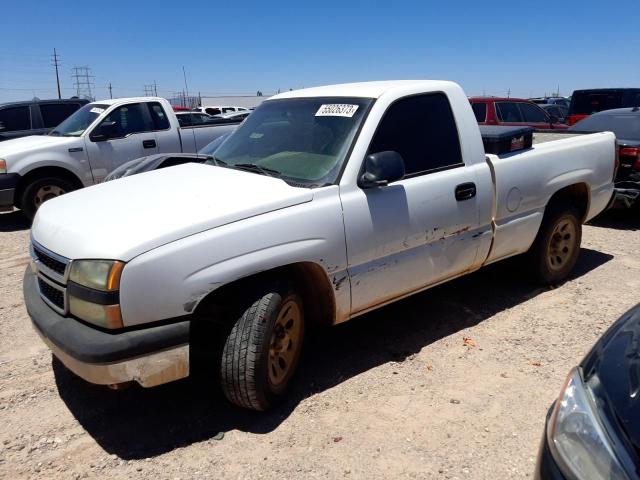 3GCEC14X57G227121 - 2007 CHEVROLET SILVERADO C1500 CLASSIC WHITE photo 1