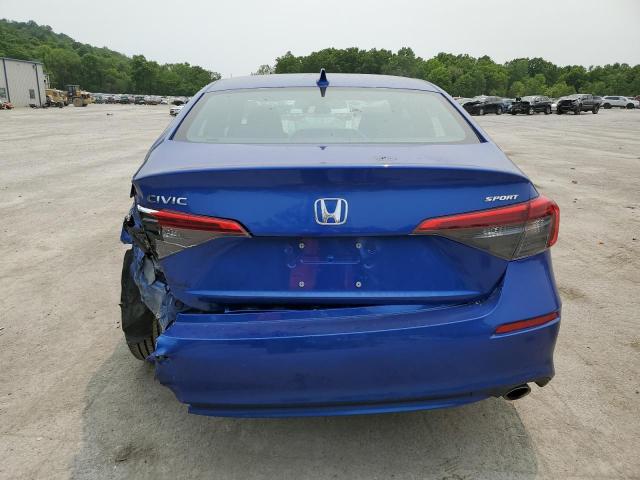 2HGFE2F54PH532563 - 2023 HONDA CIVIC SPORT ლურჯი ფოტო 6