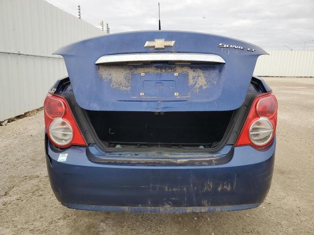 1G1JC5SH2D4169889 - 2013 CHEVROLET SONIC LT BLUE photo 6