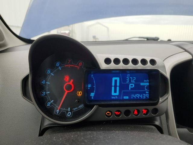 1G1JC5SH2D4169889 - 2013 CHEVROLET SONIC LT BLUE photo 9