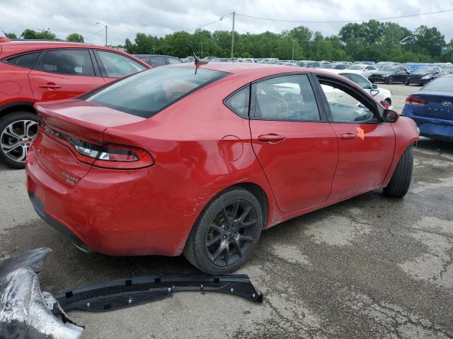 1C3CDFBBXED902629 - 2014 DODGE DART SXT RED photo 3