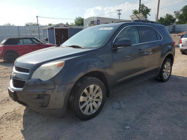 2CNFLEEY5A6281570 - 2010 CHEVROLET EQUINOX LT GRAY photo 1