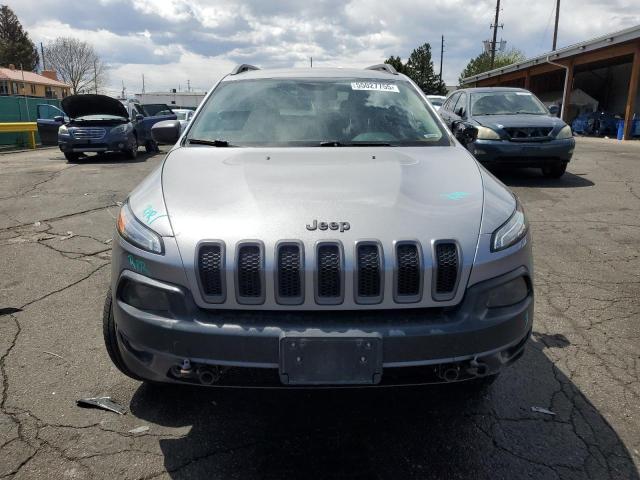 1C4PJMBS6FW543991 - 2015 JEEP CHEROKEE TRAILHAWK SILVER photo 5