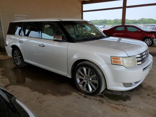 2FMGK5DC2ABA25763 - 2010 FORD FLEX LIMITED WHITE photo 4