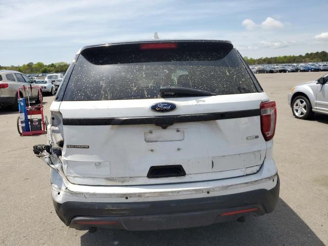 1FM5K8AR9HGB22544 - 2017 FORD EXPLORER POLICE INTERCEPTOR 白色 照片 6