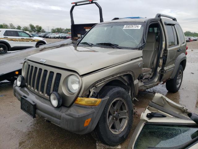1J4GL38K65W501034 - 2005 JEEP LIBERTY RENEGADE TAN photo 1