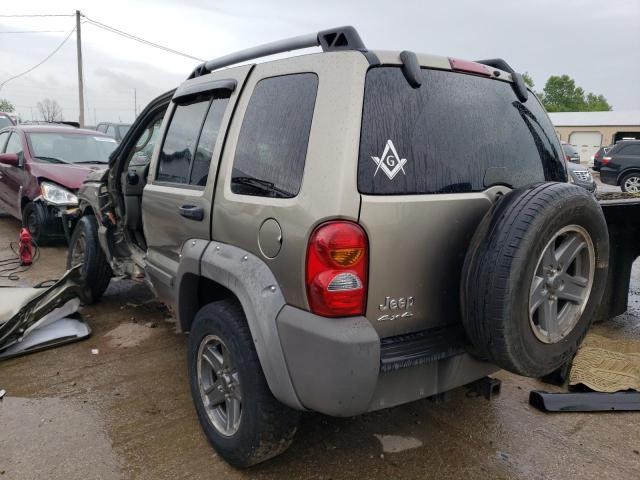 1J4GL38K65W501034 - 2005 JEEP LIBERTY RENEGADE TAN photo 2