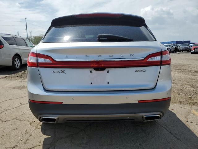 2LMTJ8LR2GBL60494 - 2016 LINCOLN MKX RESERVE SILVER photo 6
