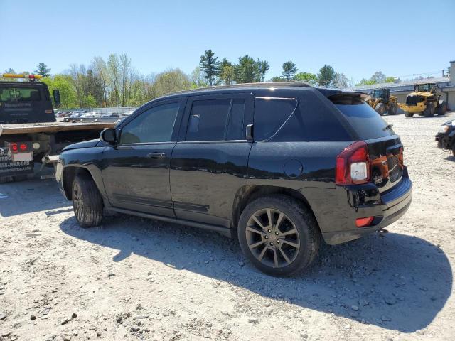 1C4NJDBB1GD763723 - 2016 JEEP COMPASS SPORT BLACK photo 2