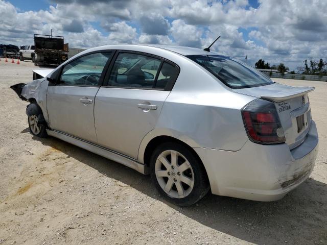 3N1AB6AP9CL650579 - 2012 NISSAN SENTRA 2.0 SILVER photo 2