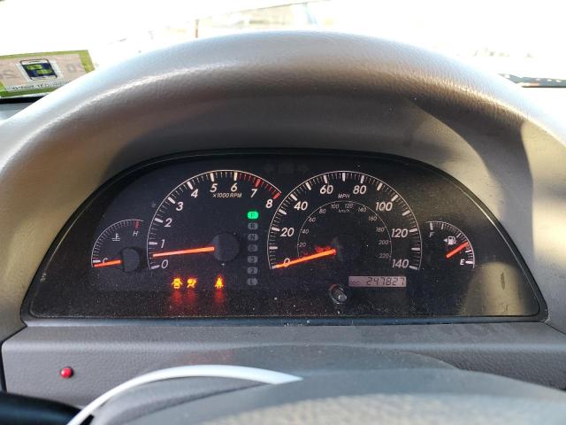 4T1BF30K35U592807 - 2005 TOYOTA CAMRY LE ვერცხლისფერი ფოტო 9