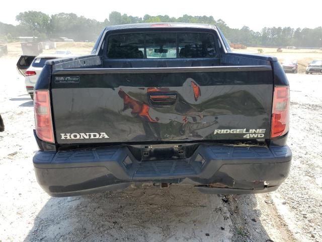 5FPYK1F53BB002309 - 2011 HONDA RIDGELINE RTL BLACK photo 6