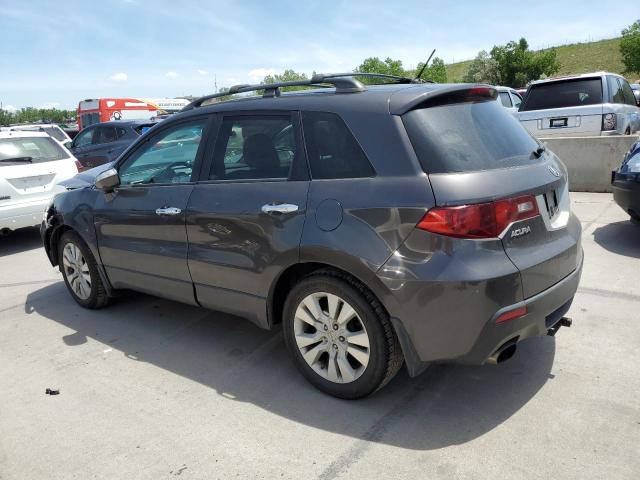 5J8TB1H57AA004220 - 2010 ACURA RDX TECHNOLOGY SILVER photo 2