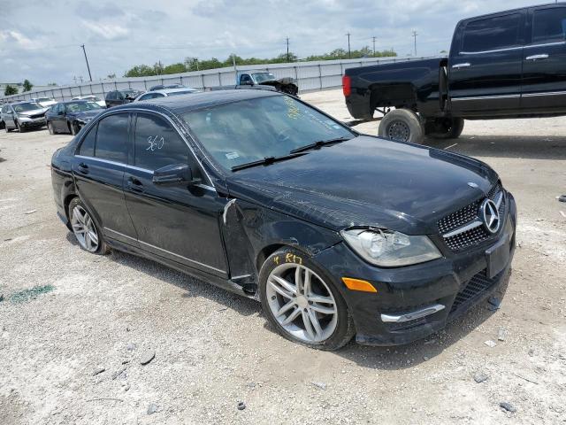 WDDGF4HB2DA834934 - 2013 MERCEDES-BENZ C 250 BLACK photo 4