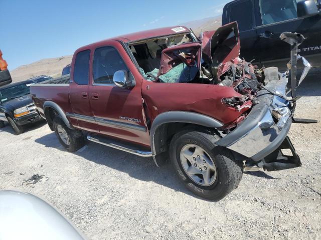 5TBRT34112S327499 - 2002 TOYOTA TUNDRA ACCESS CAB Bordeaux photo 4