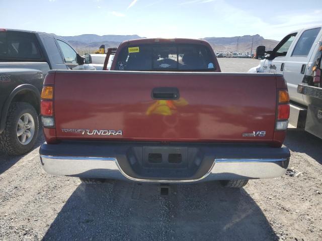 5TBRT34112S327499 - 2002 TOYOTA TUNDRA ACCESS CAB Bordeaux photo 6