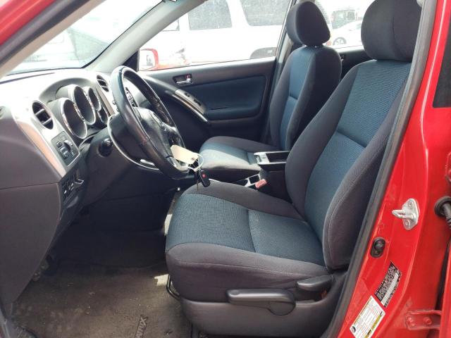 2T1KR32E35C384488 - 2005 TOYOTA COROLLA MA XR RED photo 7