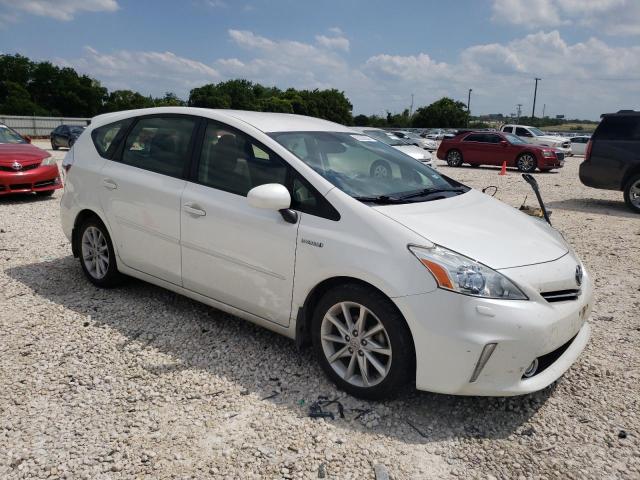 JTDZN3EU6D3250935 - 2013 TOYOTA PRIUS V WHITE photo 4