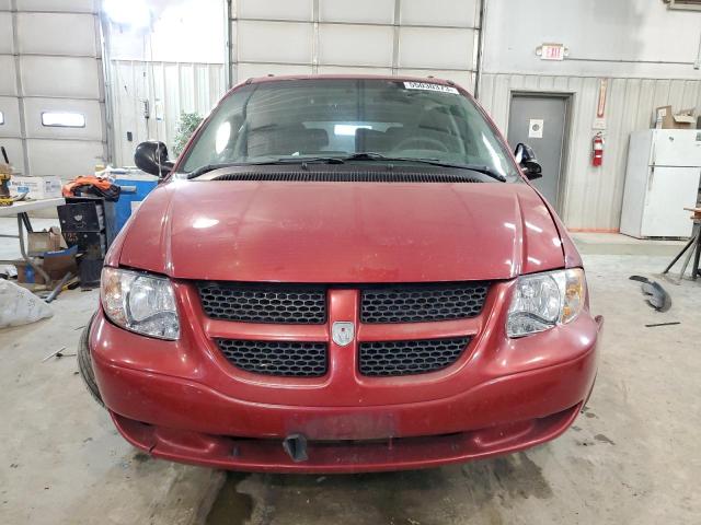 1C4GP45R05B356758 - 2005 CHRYSLER TOWN & COU RED photo 5