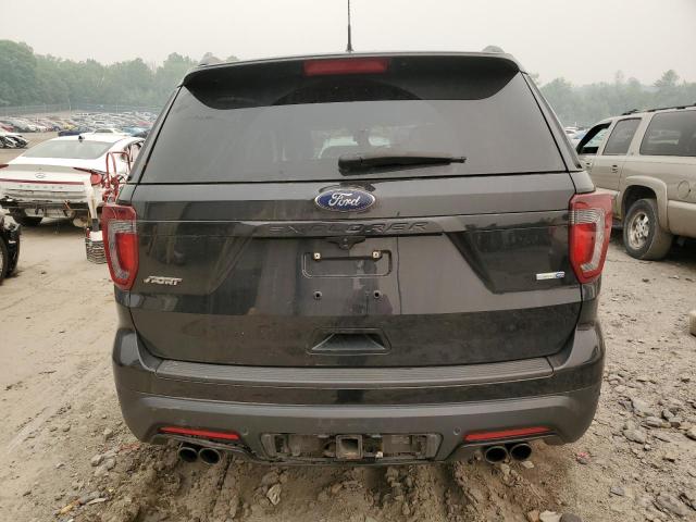 1FM5K8GT4KGA67091 - 2019 FORD EXPLORER SPORT BLACK photo 6