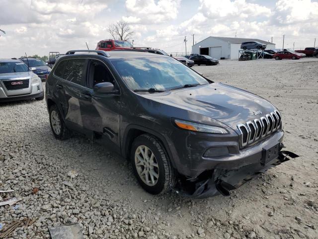 1C4PJLCB0EW270439 - 2014 JEEP CHEROKEE LATITUDE GRAY photo 4