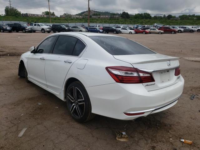 1HGCR2F19HA046156 - 2017 HONDA ACCORD SPORT SPECIAL EDITION WHITE photo 2