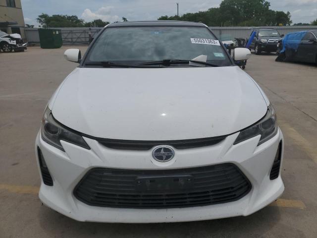 JTKJF5C71E3081436 - 2014 TOYOTA SCION TC WHITE photo 5