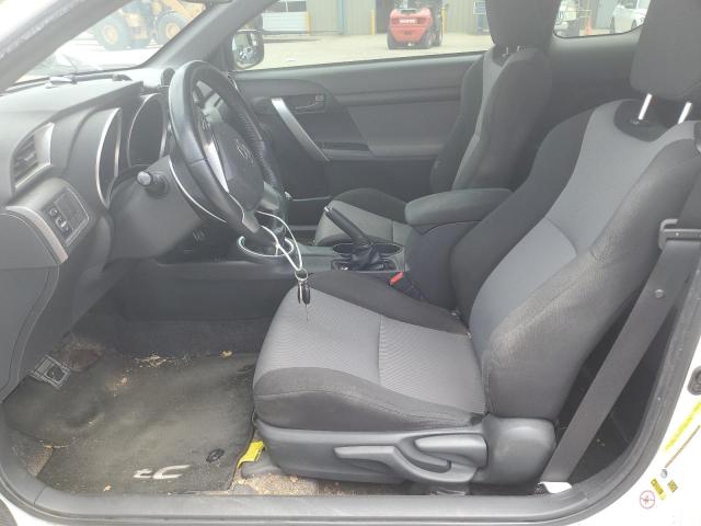 JTKJF5C71E3081436 - 2014 TOYOTA SCION TC WHITE photo 7