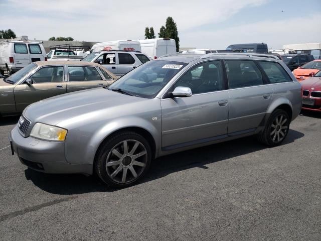 WAUXU64B52N033497 - 2002 AUDI S6 AVANT QUATTRO GRAY photo 1