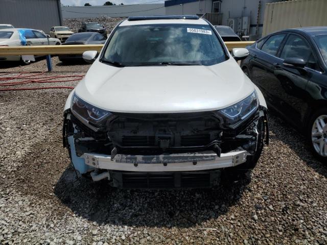 5J6RW1H84JL009350 - 2018 HONDA CR-V EXL WHITE photo 5