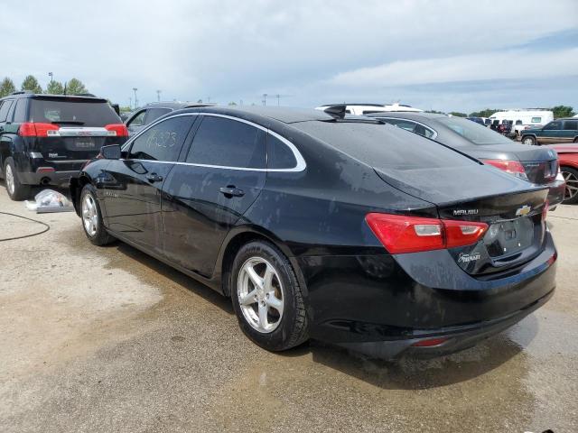 1G1ZB5ST3HF180954 - 2017 CHEVROLET MALIBU LS BLACK photo 2