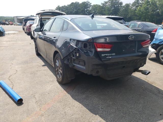 5XXGT4L31LG398180 - 2020 KIA OPTIMA LX GRAY photo 2