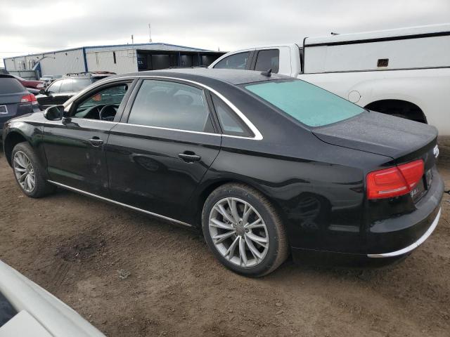 WAURVAFD2CN017704 - 2012 AUDI A8 L QUATTRO BLACK photo 2