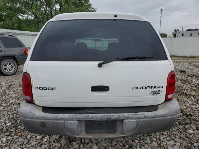 1D4HS38N73F591446 - 2003 DODGE DURANGO SPORT WHITE photo 6