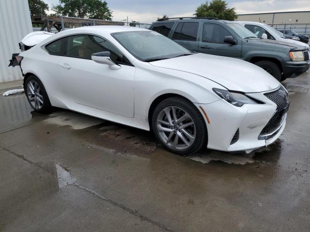 JTHHA5BC9K5009692 - 2019 LEXUS RC 300 WHITE photo 4