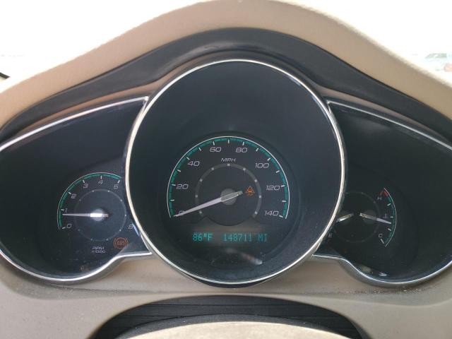 1G1ZE5EB1AF241833 - 2010 CHEVROLET MALIBU LTZ თეთრი ფოტო 9