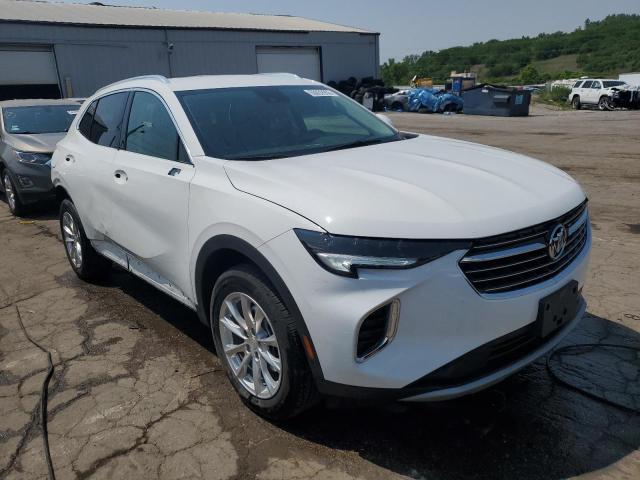 LRBAZLR43MD149078 - 2021 BUICK ENVISION PREFERRED WHITE photo 4