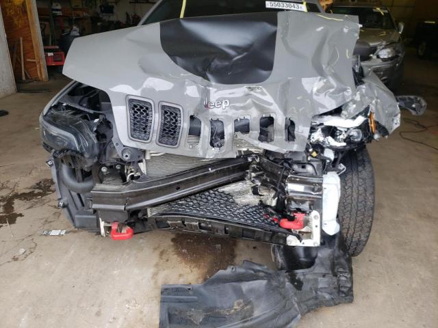1C4PJMBX4KD415654 - 2019 JEEP CHEROKEE TRAILHAWK GRAY photo 12