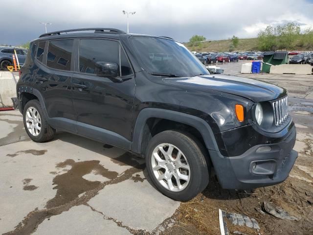 ZACCJBBB4HPG57569 - 2017 JEEP RENEGADE LATITUDE BLACK photo 4