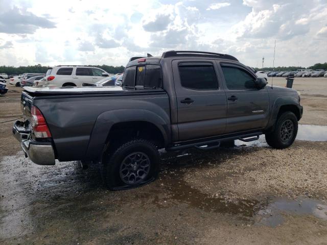 5TFJU4GNXFX077735 - 2015 TOYOTA TACOMA DOUBLE CAB PRERUNNER GRAY photo 3