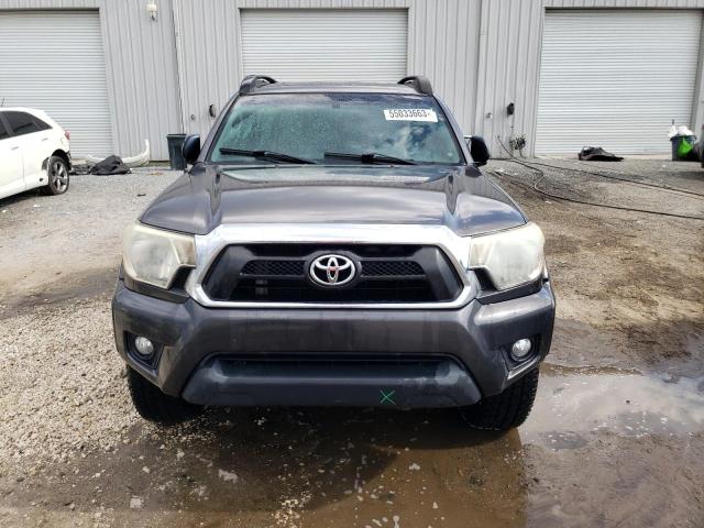 5TFJU4GNXFX077735 - 2015 TOYOTA TACOMA DOUBLE CAB PRERUNNER GRAY photo 5
