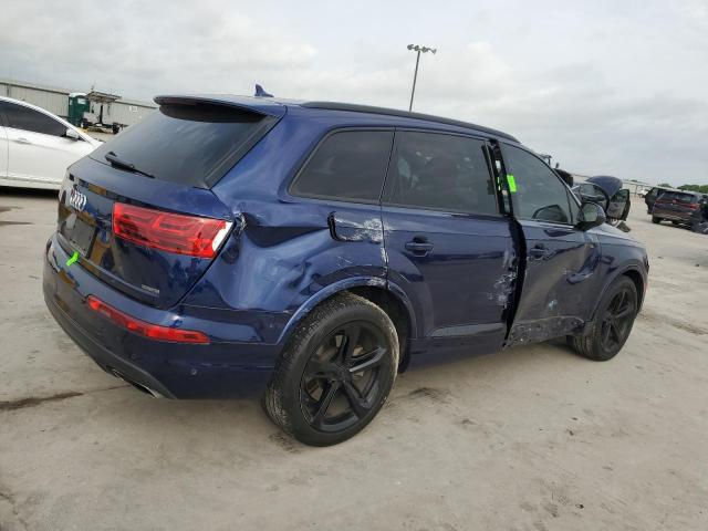 WA1VAAF72KD037991 - 2019 AUDI Q7 PRESTIGE BLUE photo 3