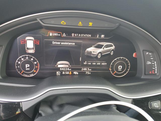 WA1VAAF72KD037991 - 2019 AUDI Q7 PRESTIGE BLUE photo 9