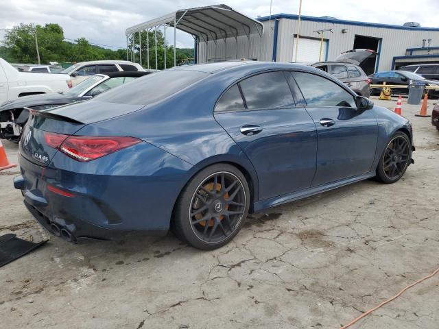 W1K5J5DB3MN186806 - 2021 MERCEDES-BENZ CLA 45 AMG BLUE photo 3