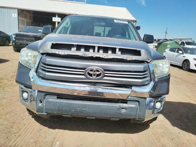 5TFRY5F18EX155634 - 2014 TOYOTA TUNDRA DOUBLE CAB SR/SR5 GRAY photo 5