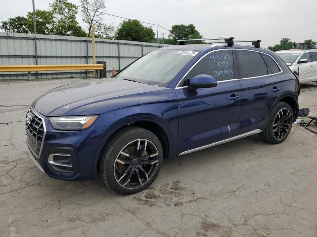 WA1CAAFY3M2100627 - 2021 AUDI Q5 PRESTIGE BLUE photo 1