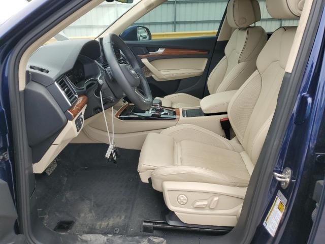 WA1CAAFY3M2100627 - 2021 AUDI Q5 PRESTIGE BLUE photo 7