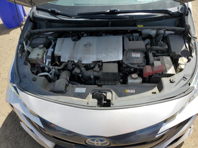 JTDKARFP8H3011529 - 2017 TOYOTA PRIUS PRIM ვერცხლისფერი ფოტო 11